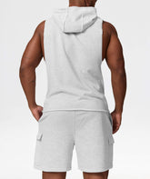 MaverickWeave Sleeveless Hoodies MWWX014-FG - LomanRay Active